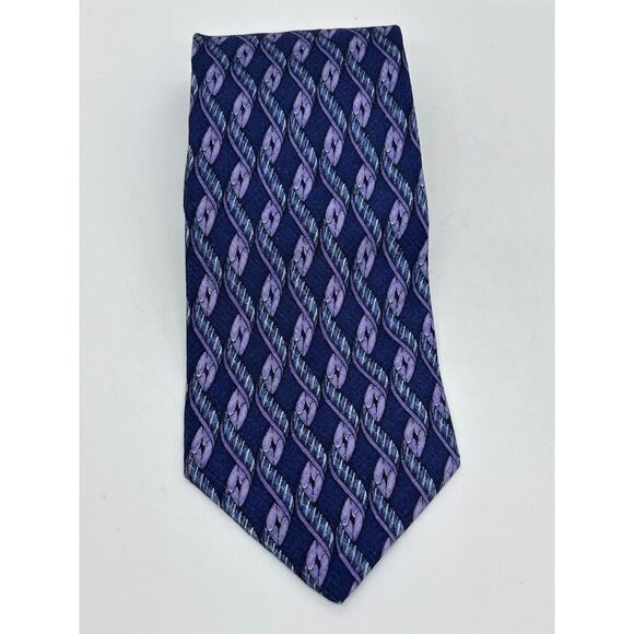 Beautiful VALENTINO Cravatte 100% Silk Tie Hand Made in ITALY - Picture 1 of 7